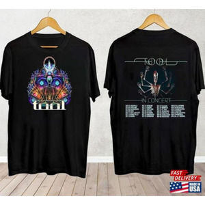 Tool In Concert 2023 Shirt Band Fan Tour 2 Sided Shirt